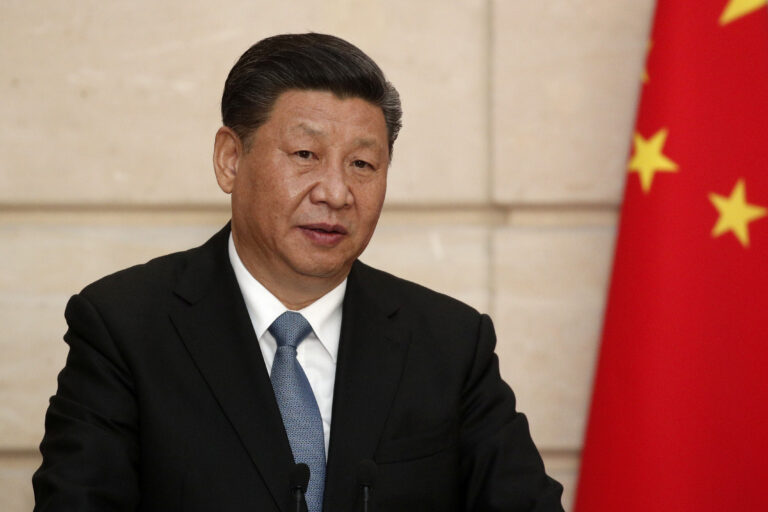 Le président chinois Xi Jinping à Paris